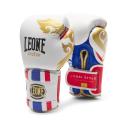 Leone Thai Style white boxing gloves
