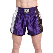 Leone AB760 Purple Muay Thai Training Shorts